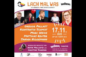 Lach mal was mit wünschdirwas · Sandra Niggemann (Moderation) · Marc Weide · Gregor Pallast · Konstantin Schmidt · Matthias Reuter · Musik: die Sängerinnen Antje Mallwitz und Christine Schröder. - Lach mal was mit wünschdirwas